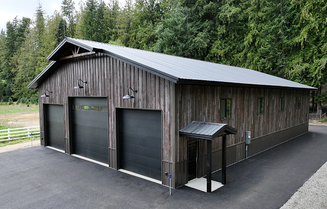 Barnwood with Black Accents
