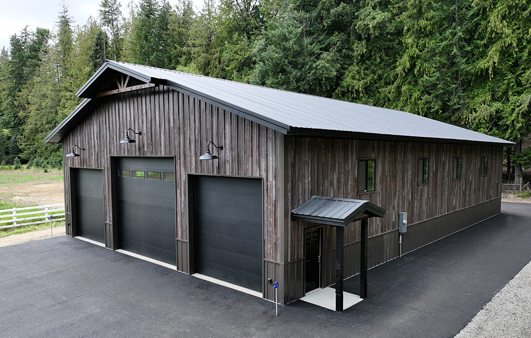 Barnwood with Black Accents