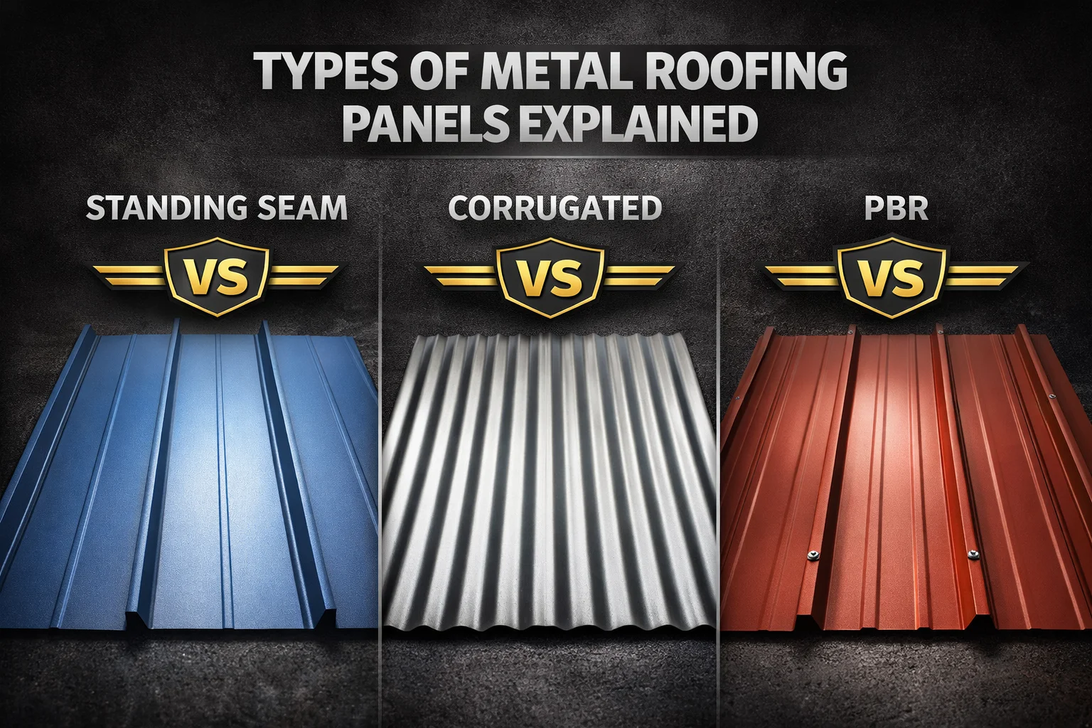 Featured image for “Types of Metal Roofing Panels Explained”
