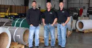 The managers of Metal America show how to order corrugated roofing panels