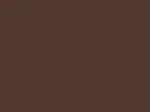 Koko Brown color swatch panel from Metal America, a warm mid tone for a brown metal roof