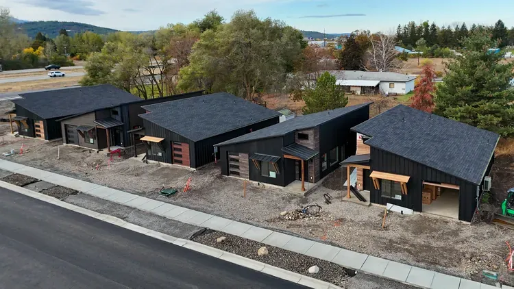 Metal America panels on a sloped roof, the kind of slope you'd look up on a roof pitch chart