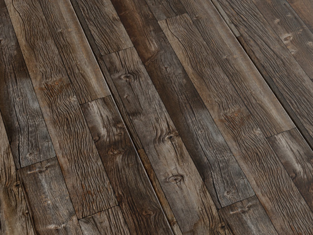 Steel panels form Metal America Spokane with a high definition wood printed finish look like real wood